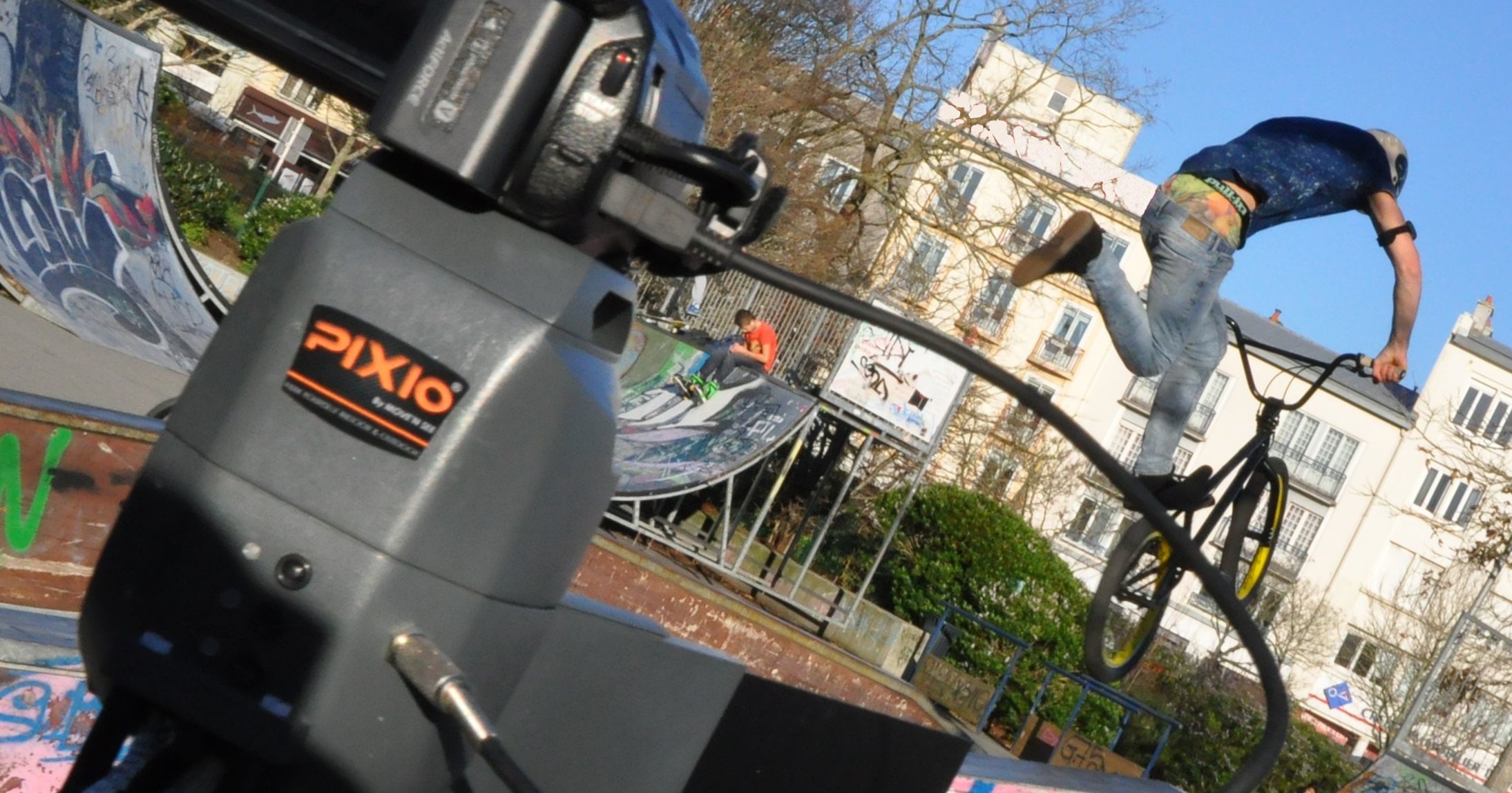 BMX and Skateboarding Filmed With Pixio Auto-Follow Camera Mount