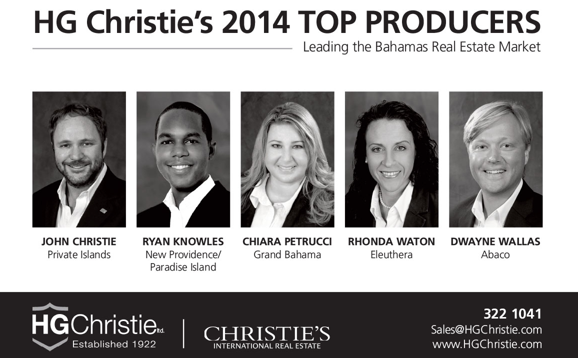 HG Christie's Top Agents for 2014
