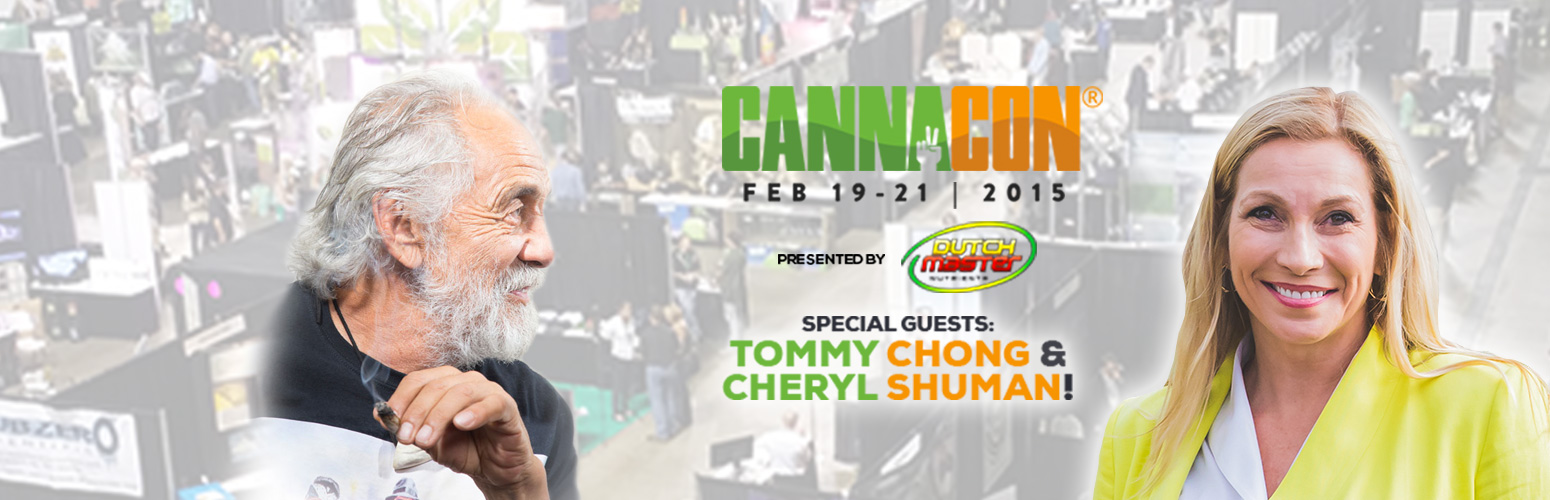 Tommy Chong and Cheryl Shuman Headline Cannacon