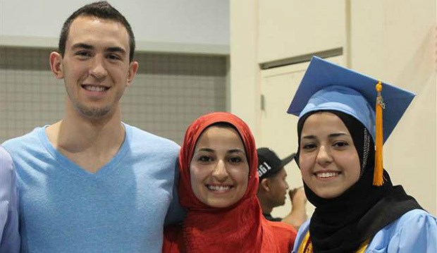 Three Muslim-American Victims in Chapel Hill Shooting on February 10th.