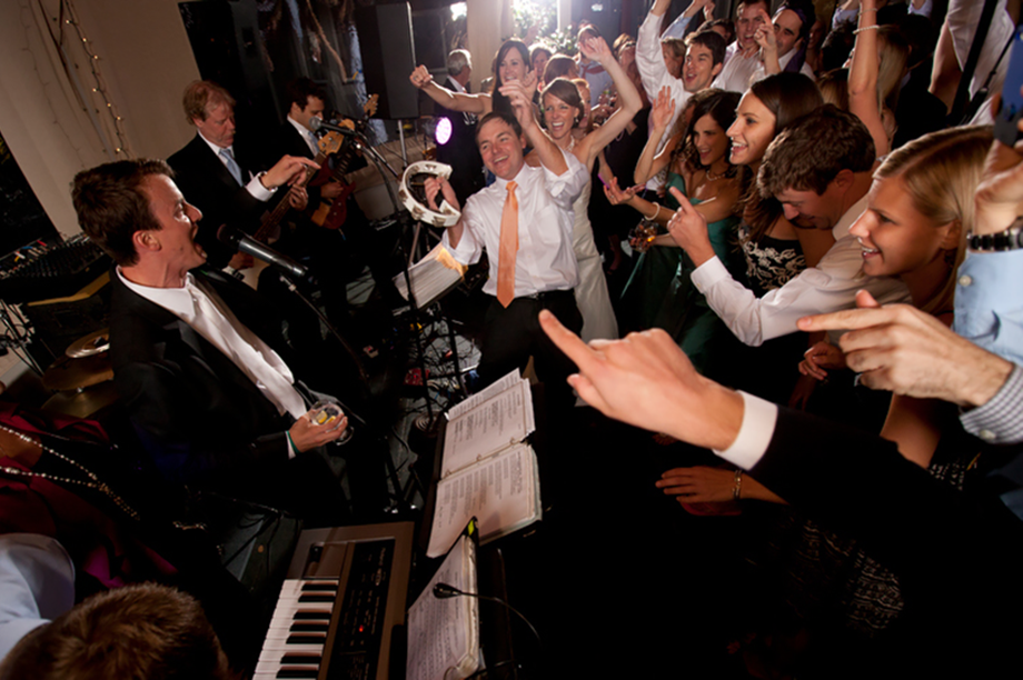 The Shine Band specializes in making wedding entertainment a fun and easy process for the couple.