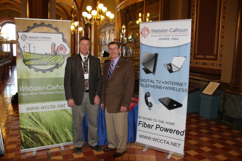 GM of WCCTA Daryl Carlson and Rep. Mike Sexton