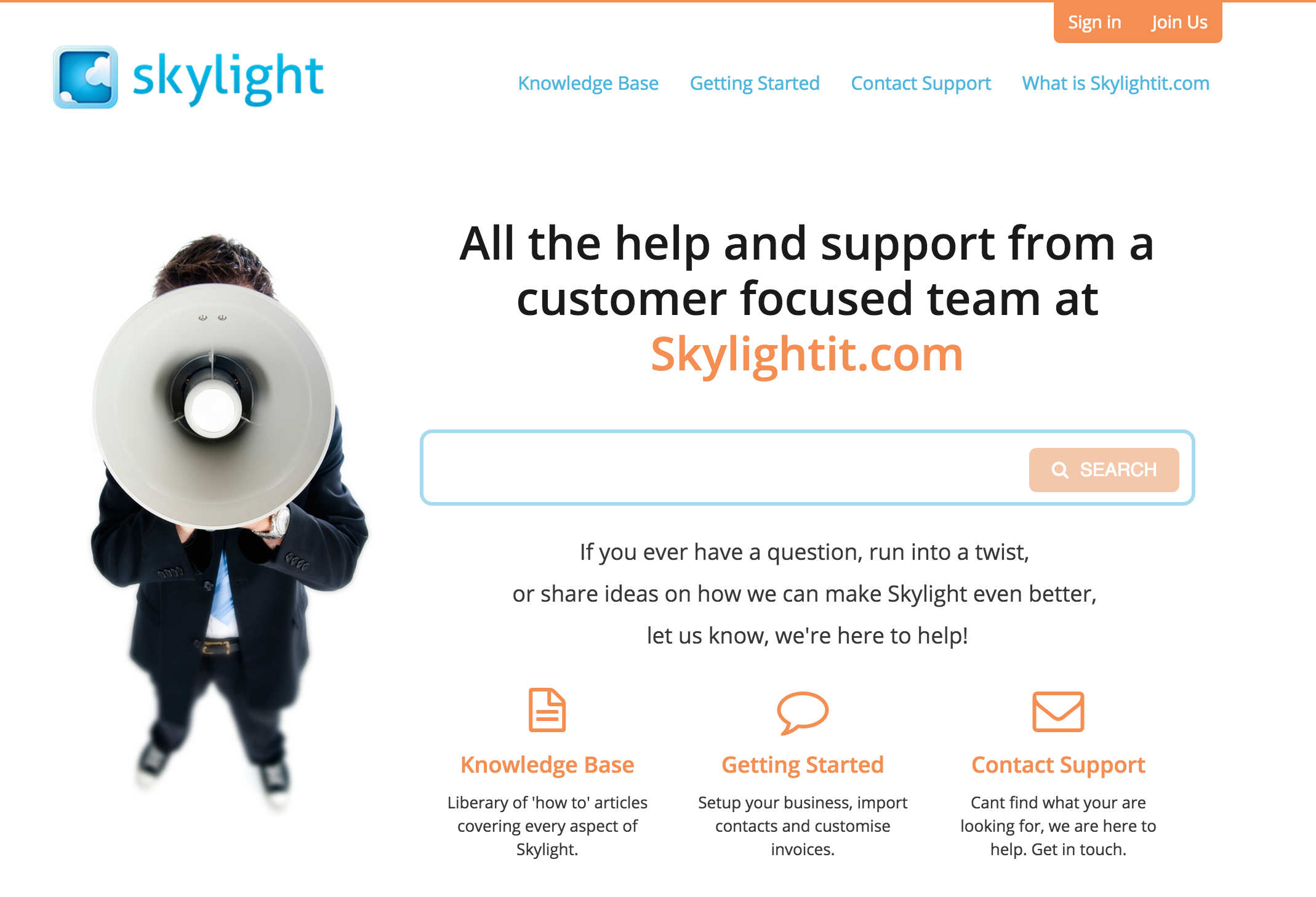 Skylightit Business Management and Productivity Tool Launches New Support Site support.skylightit.com