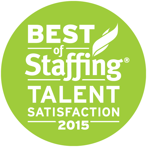 Best of Staffing Talent Satisfaction 2015