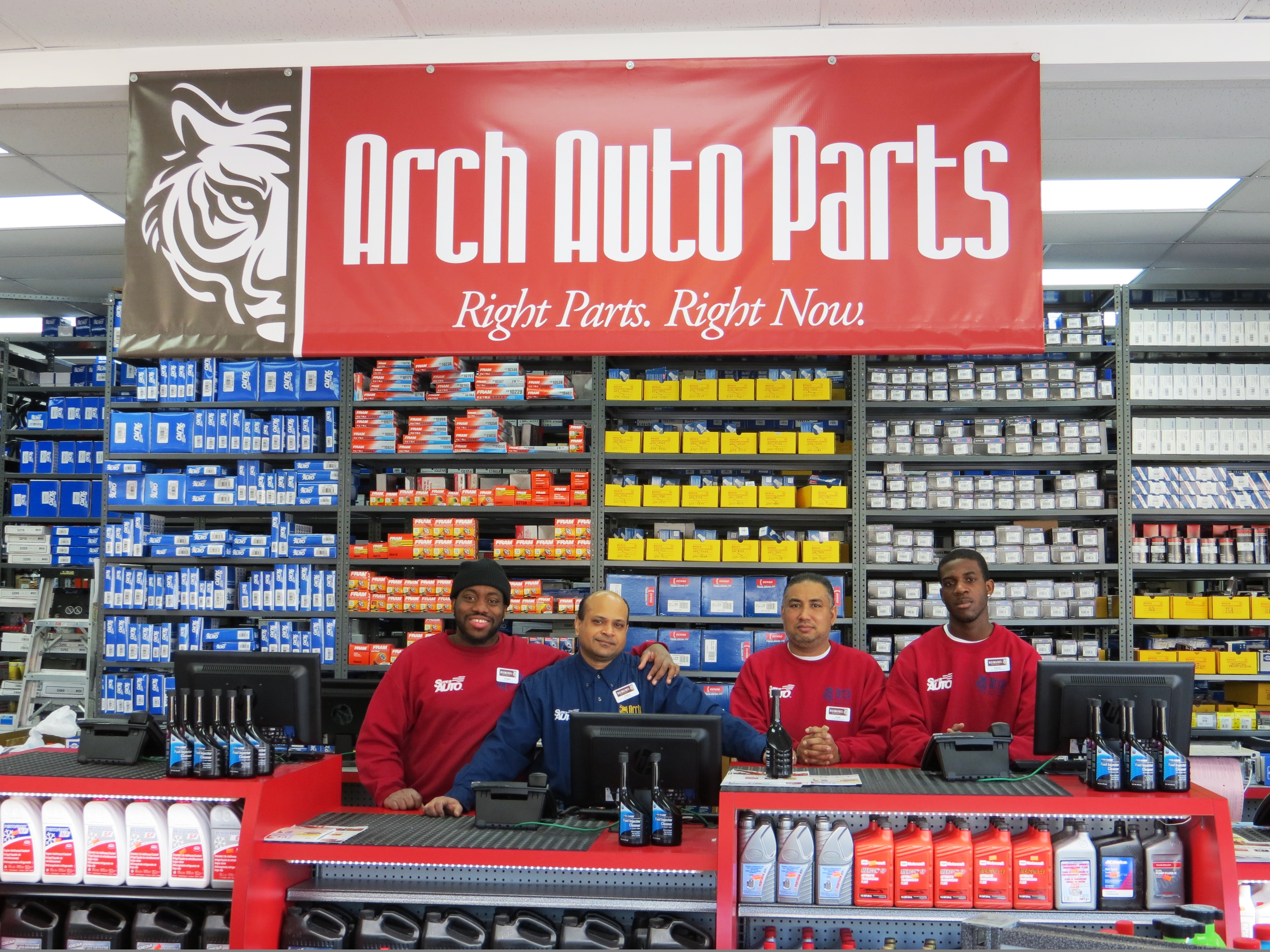 Arch Auto Parts welcomes retail and commercial customers to new Liberty Ave, Jamaica store.