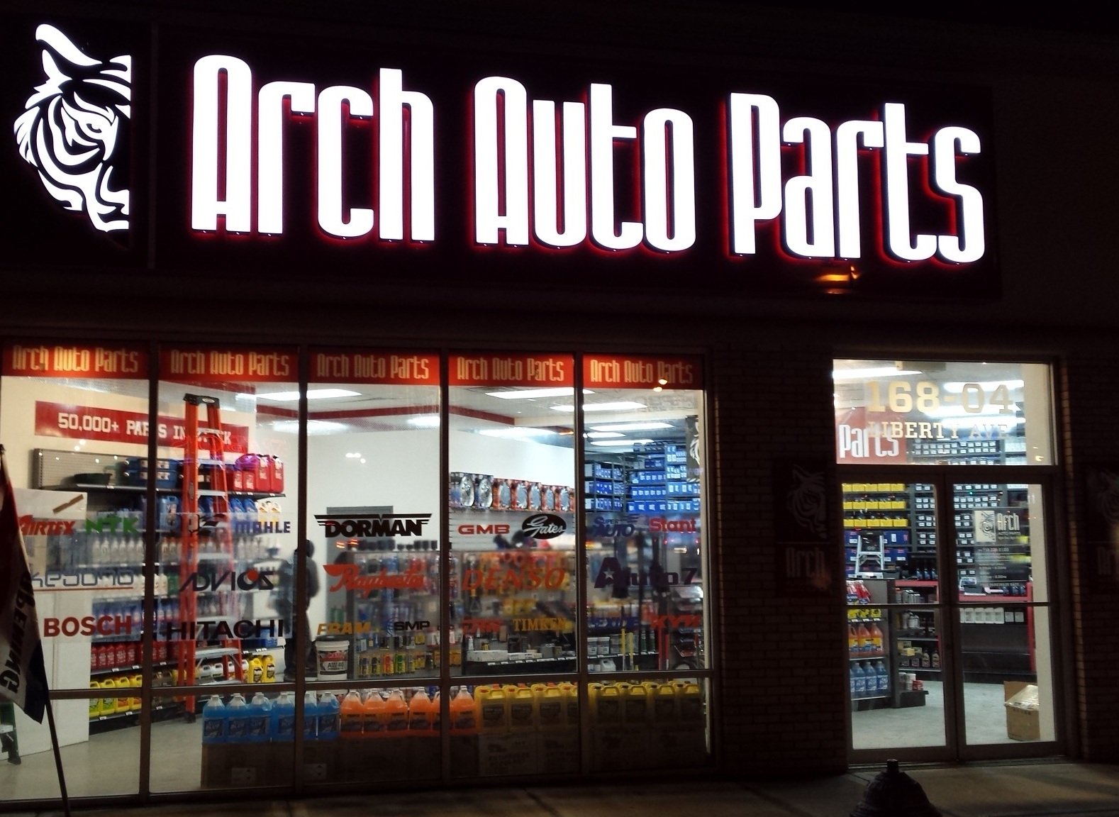 Arch Auto Parts, Corner of Liberty Ave and Merrick Blvd Jamaica, Queens now open Mon-Sat 8am-6pm, and Sunday 9am-5pm.
