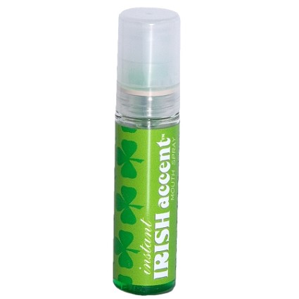 Instant Irish Accent Mouth Spray from Gaggifts.com