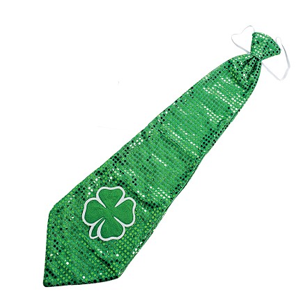 St. Patrick’s Day Jumbo Tie from Gaggifts.com