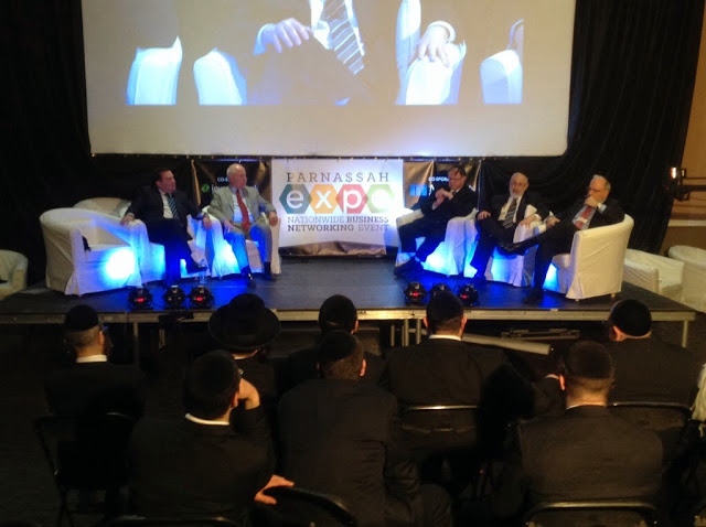 Investors Bank CEO Kevin Cummings (second from left) Participates in 2014 Parnassah Expo CEO Panel