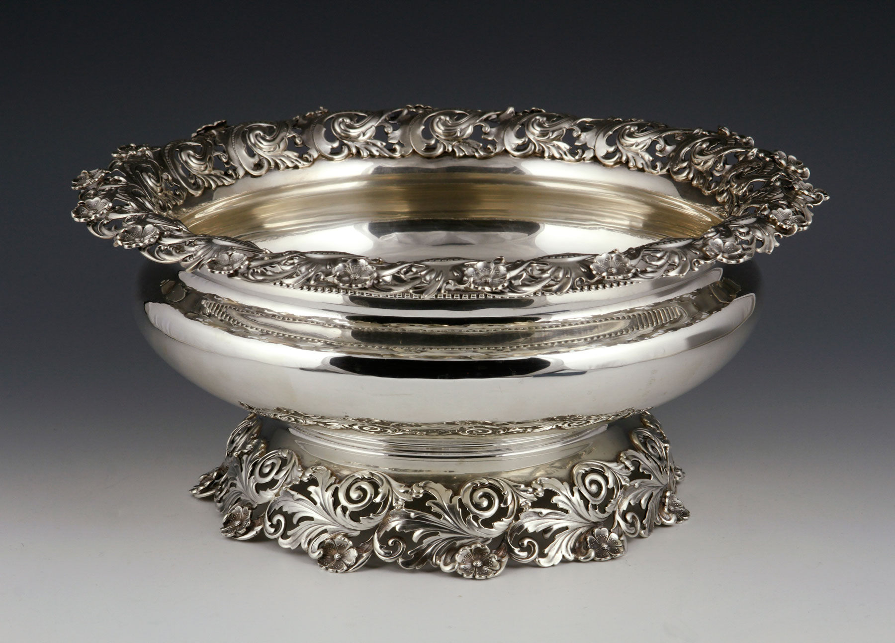 Theodore Starr Sterling Punch Bowl