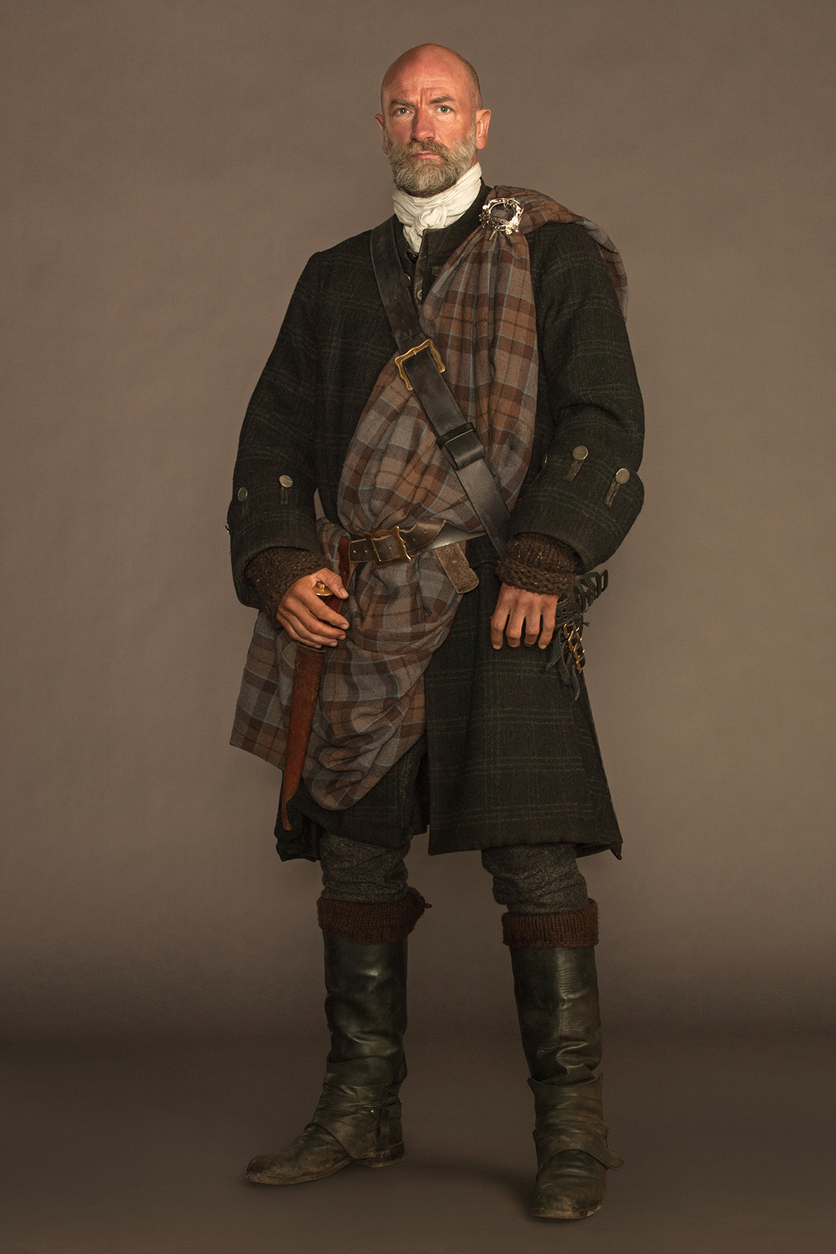 Graham McTavish celebrated Scottish actor and star of Starz Original Series “Outlander” Grand Marshal of the.17th Annual New York Tartan Day Parade on Saturday April 11th