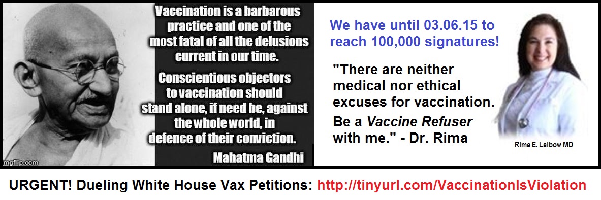 Gandhi and Dr Rima on Vaccines