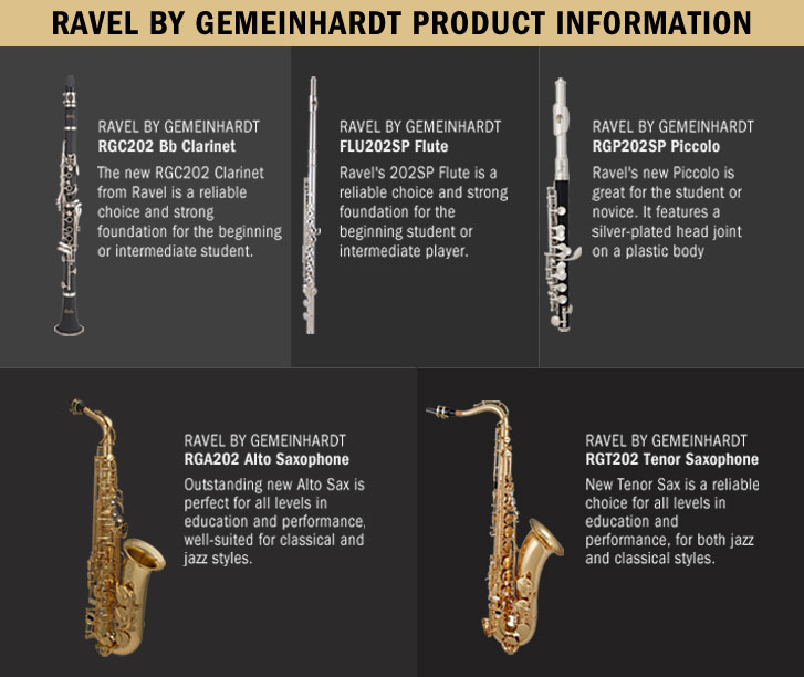 Ravel by Gemeinhardt Product Information