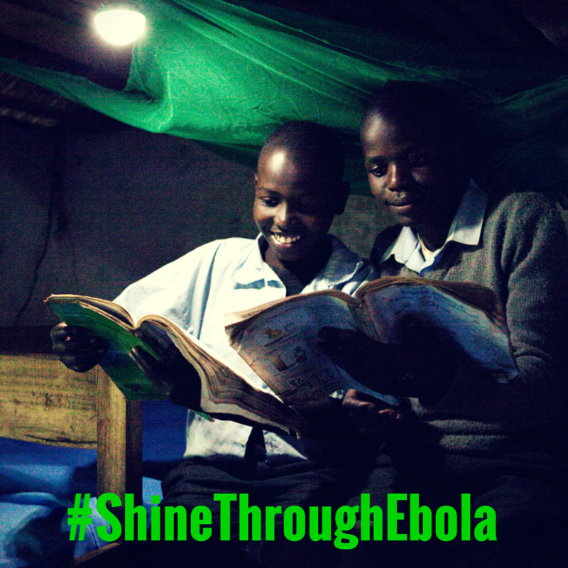 “Shine Through Ebola” campaign to bring 100,000 solar lights to people recovering in West Africa