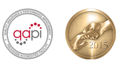 2015 Embracing Quality Award and Providigm's QAPI Accreditation