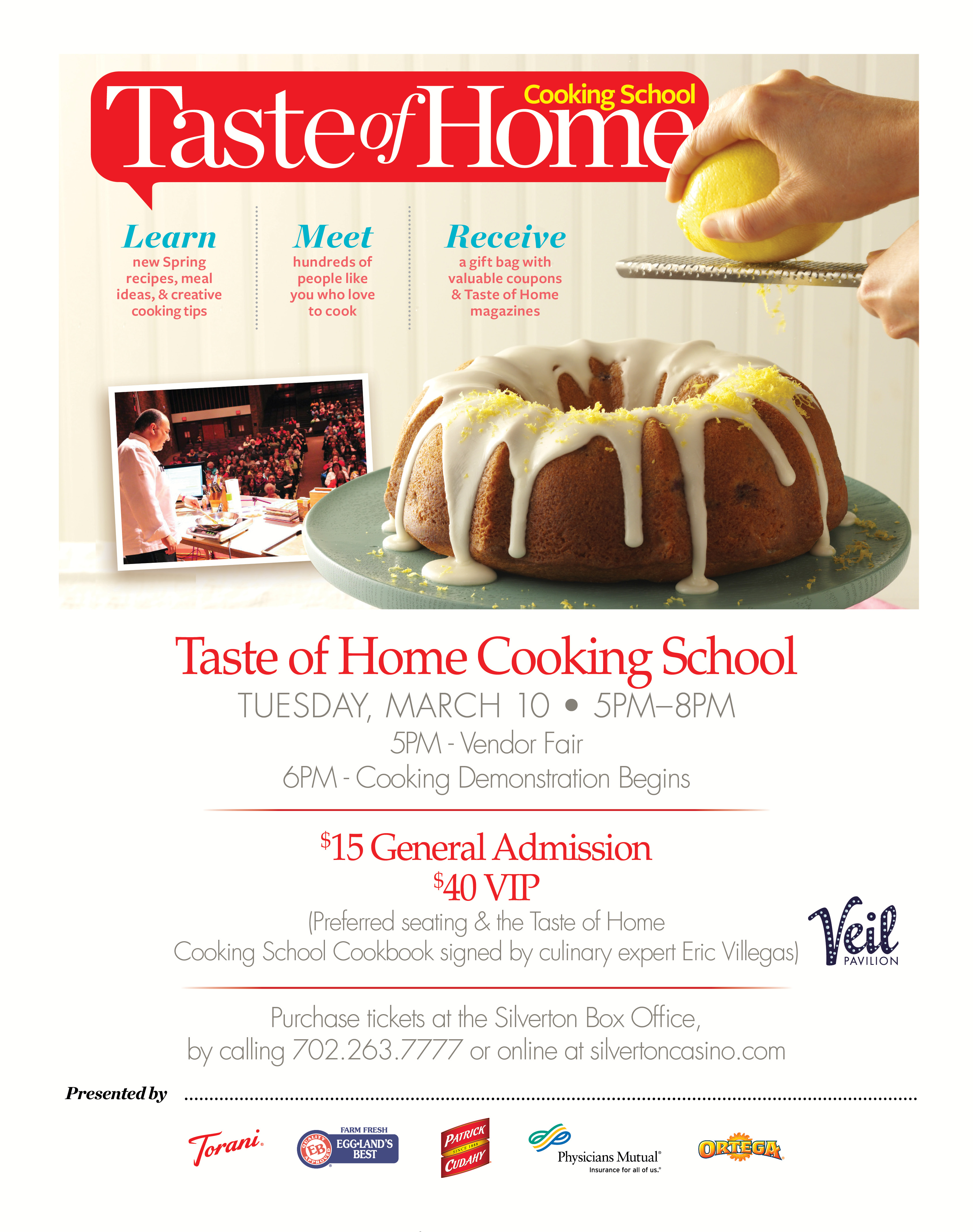 Taste of Home Cooking School Comes to Las Vegas