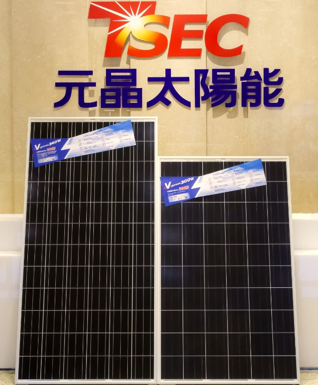 TSEC solar panels made with DuPont™ Solamet® pastes and Tedlar® film-based backsheets