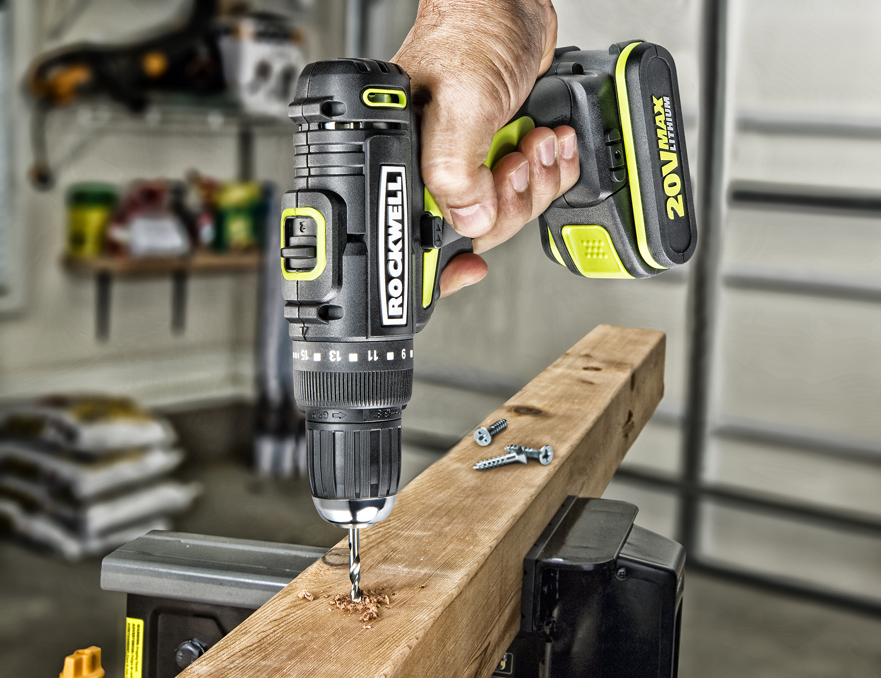 Rockwell 20V Brushless Impact Driver drilling post