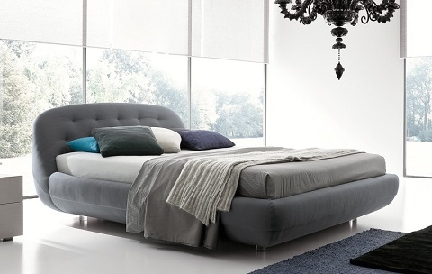 Eclipse Grey Platform Bed T286612345T97 from Rossetto