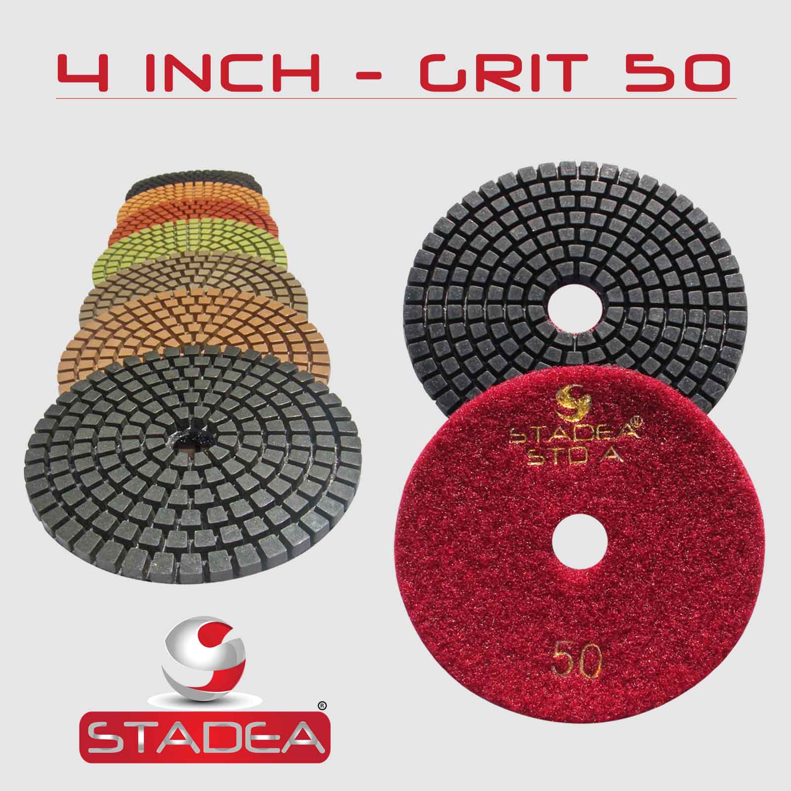 Diamond Polishing Pads Wet Stadea Series Standard A