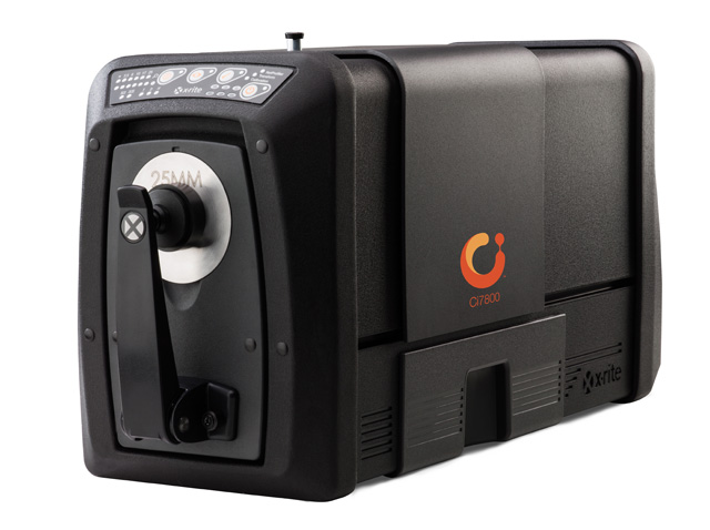 The X-Rite Ci7800 is a next-generation benchtop sphere spectrophotometer for the accurate measurement of color.