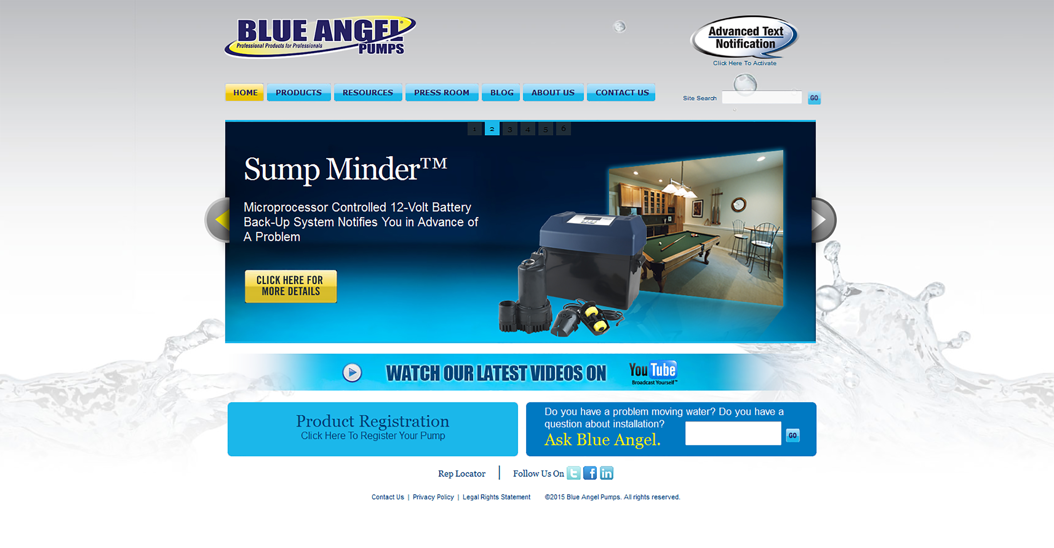 Blue Angel Pump's revitalize website has YouTube videos and tips for installation.