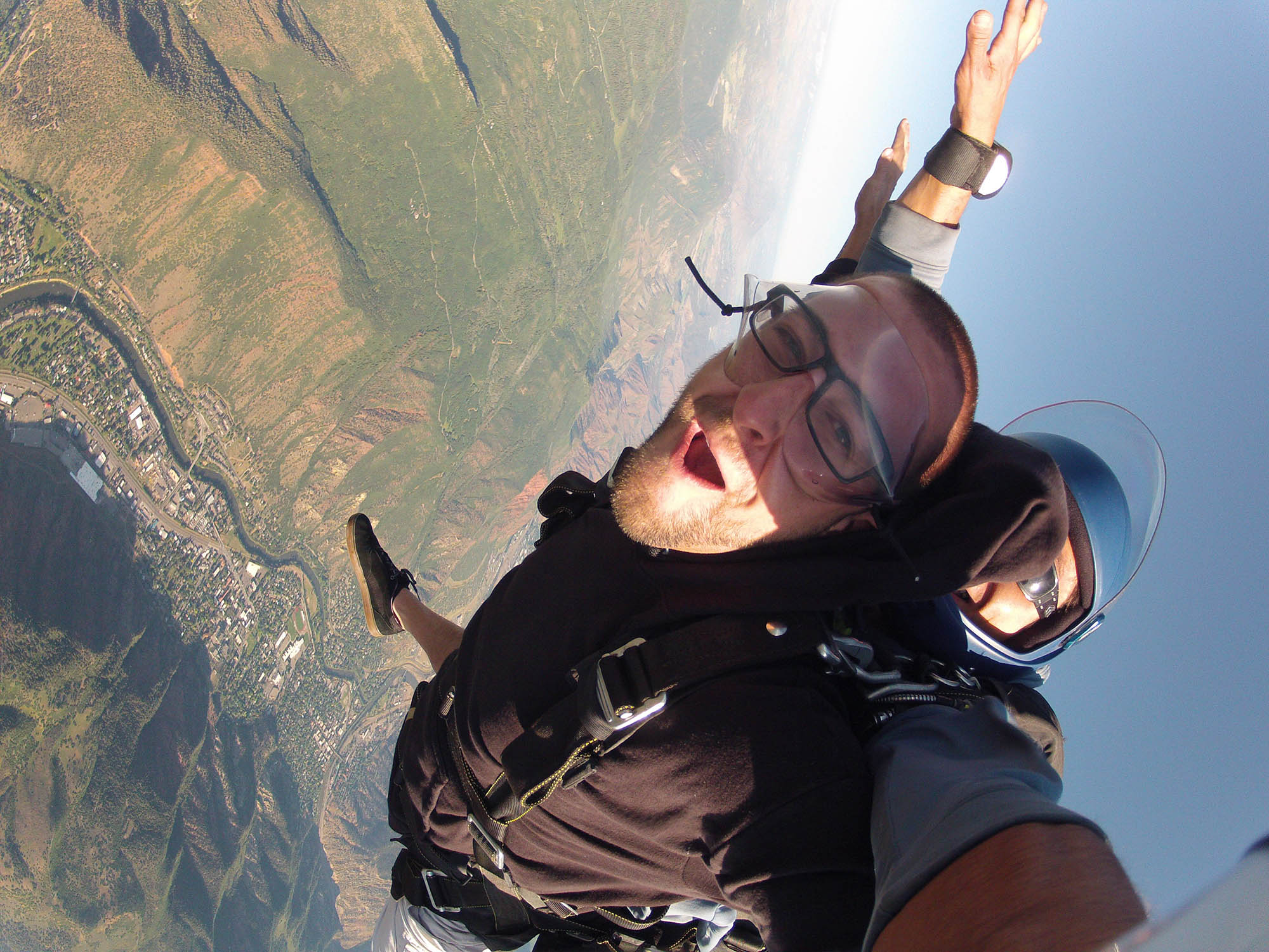 Tandem skydiving with an experienced instructor is a great way to get introduced to the sport