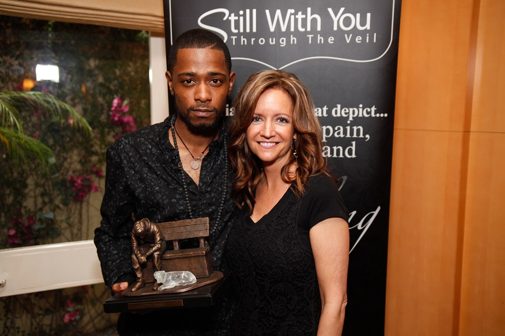 Keith Stanfield with Kristen Lamb