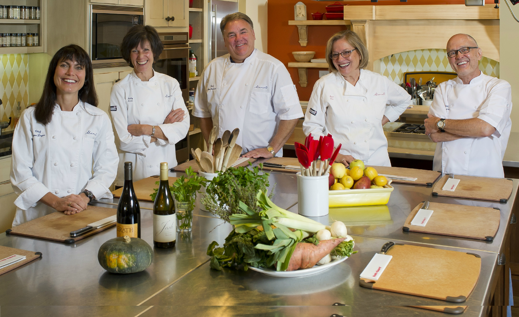 Marcel's culinary staff will be teaching more than 60 cooking classes next quarter.