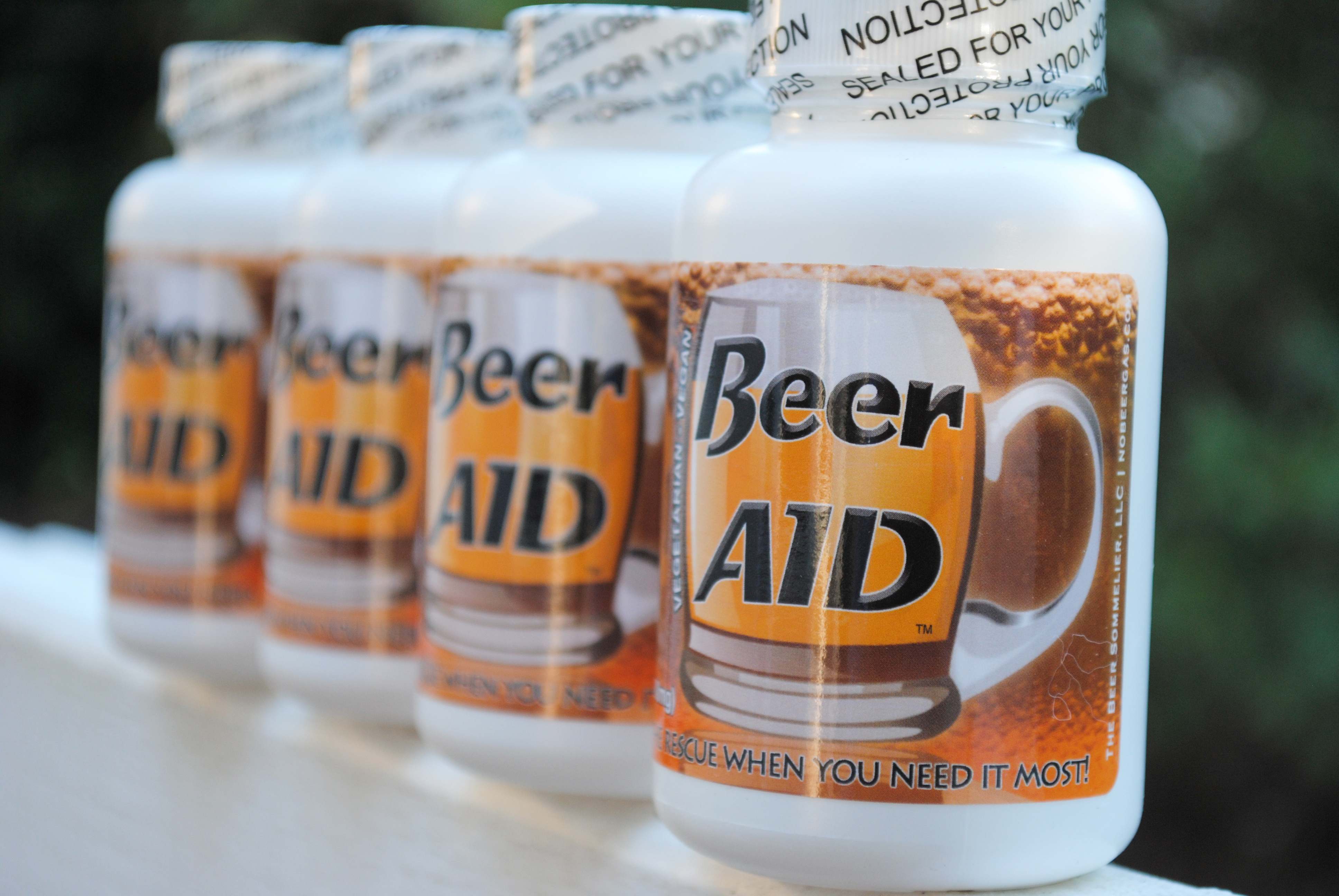 Beer AID - the first and only digestive supplement exclusively for beer drinkers.