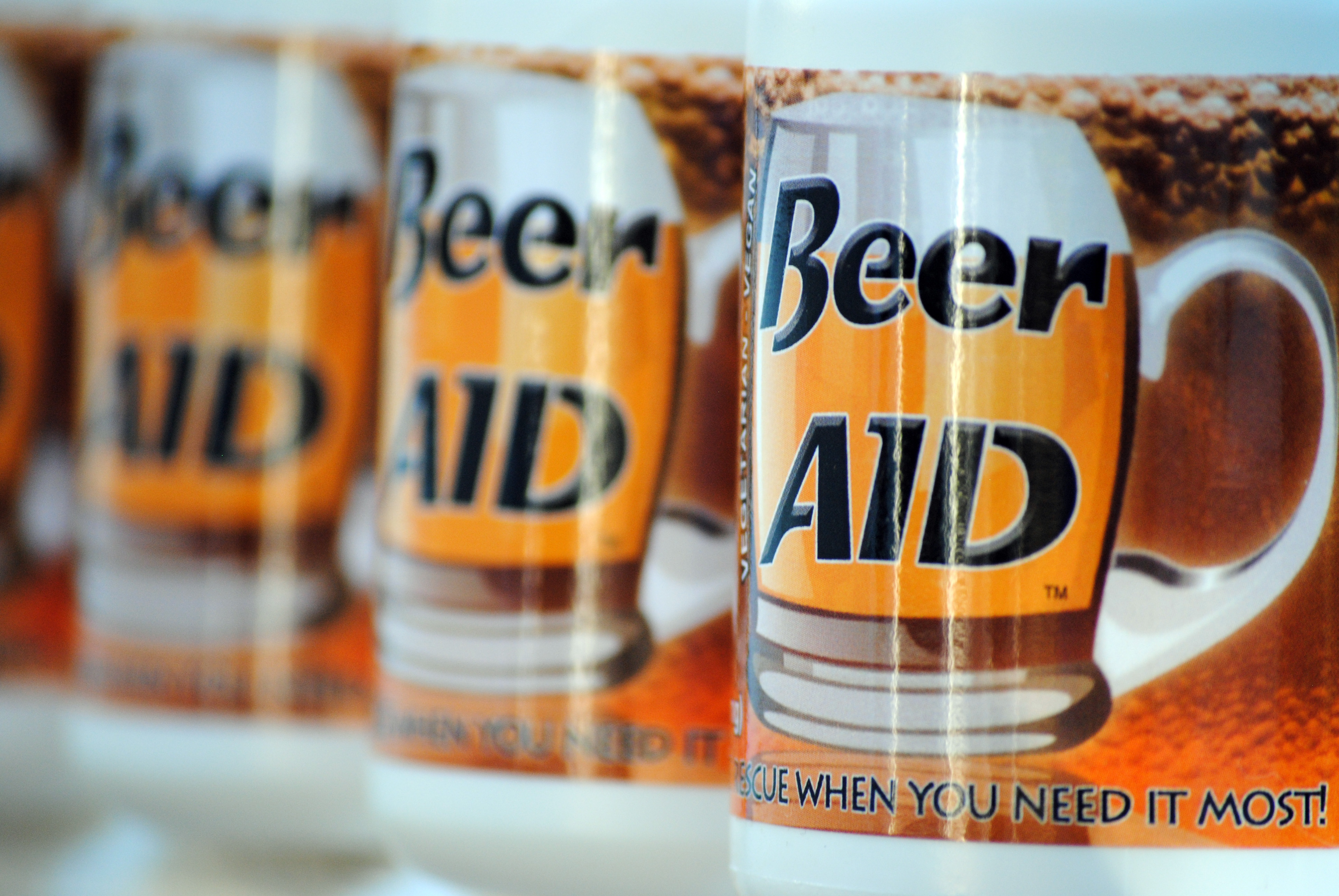 Beer AID - the first and only digestive supplement exclusively for beer drinkers.