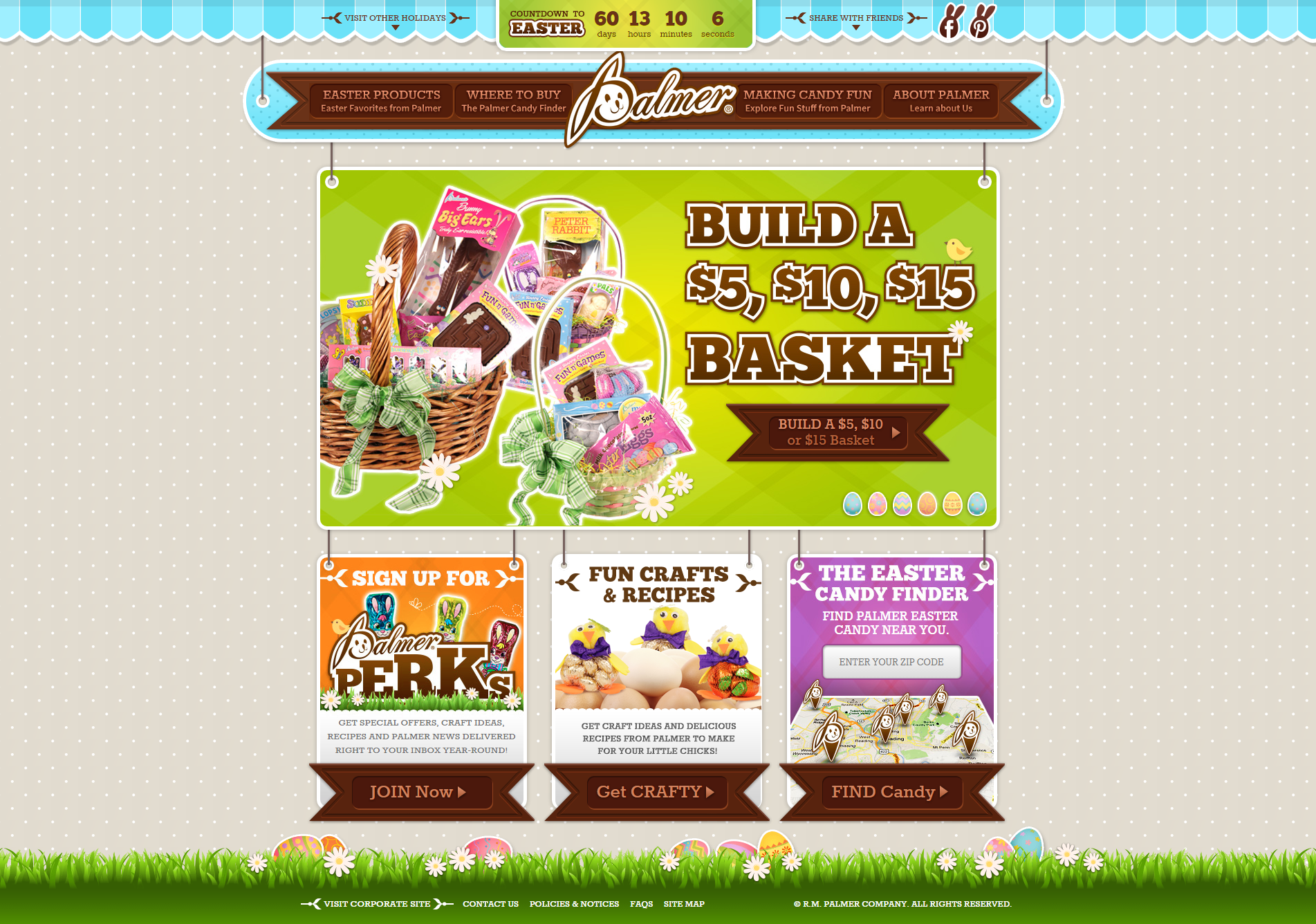 A convenient basket builder helps parents create the perfect arrangement based on their children's interests.