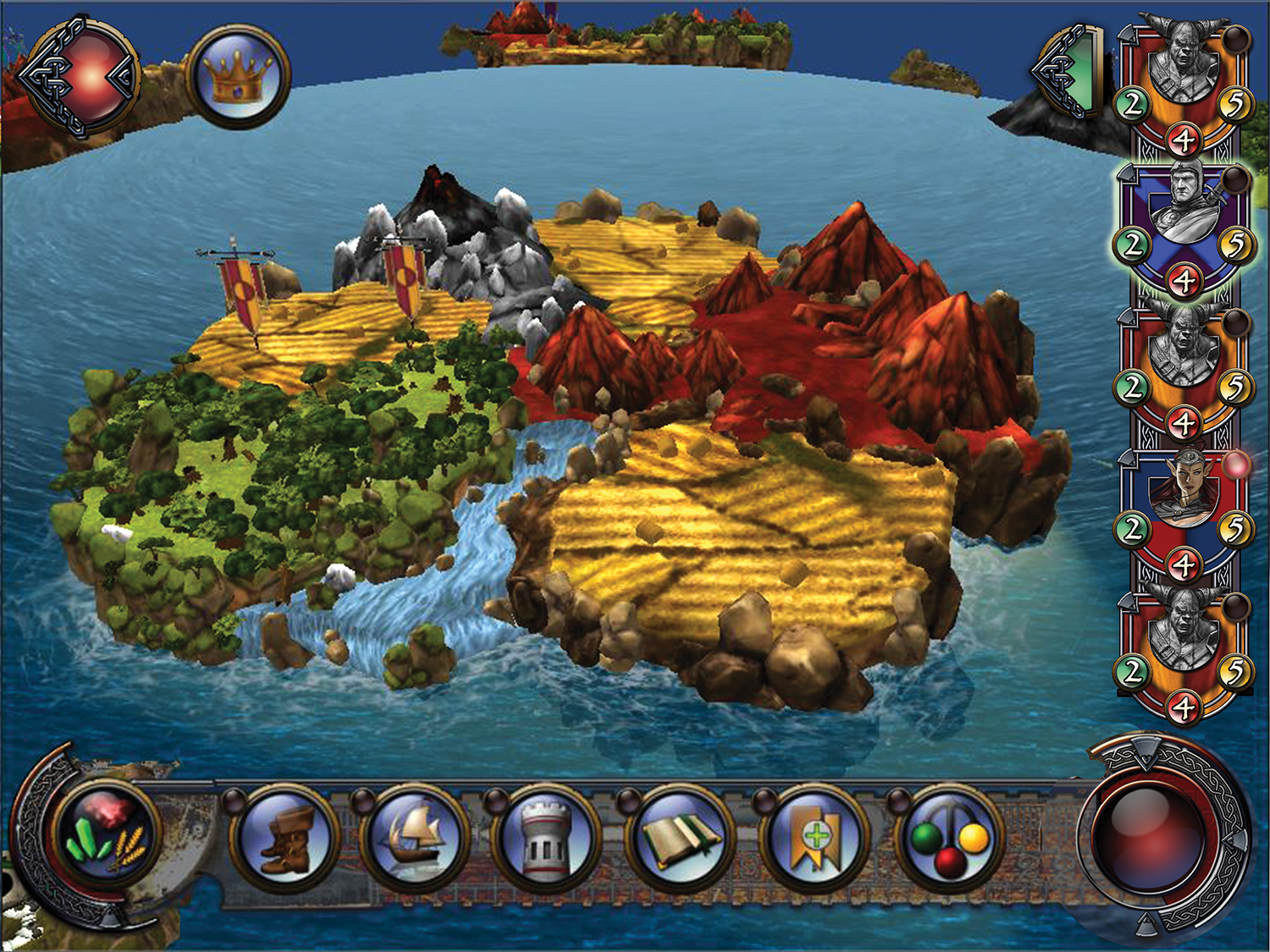 An in-game screenshot of the Tiny Epic Kingdoms territory Galson.