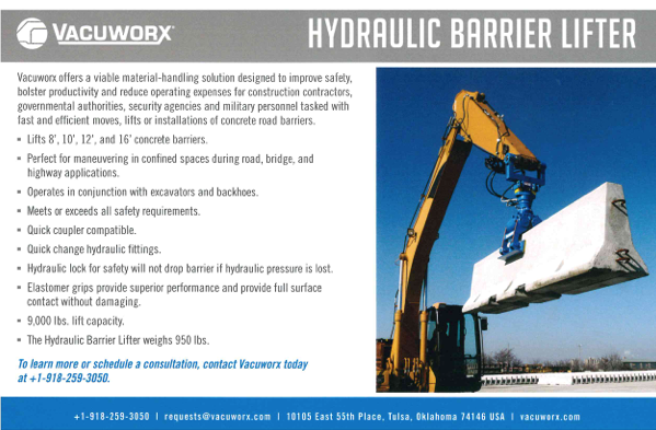 Hydraulic Barrier Lifter