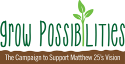 Mathew 25  Cedar Rapids Campaign logo