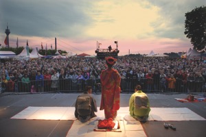 Japan Day - view from stage