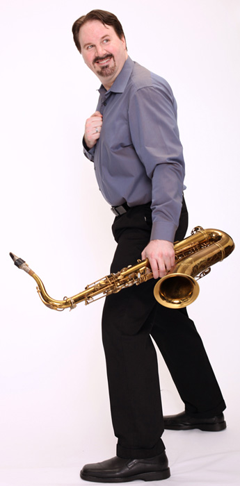 Tenor saxophonist and composer Russ Nolan. (Photo by John Abbott)