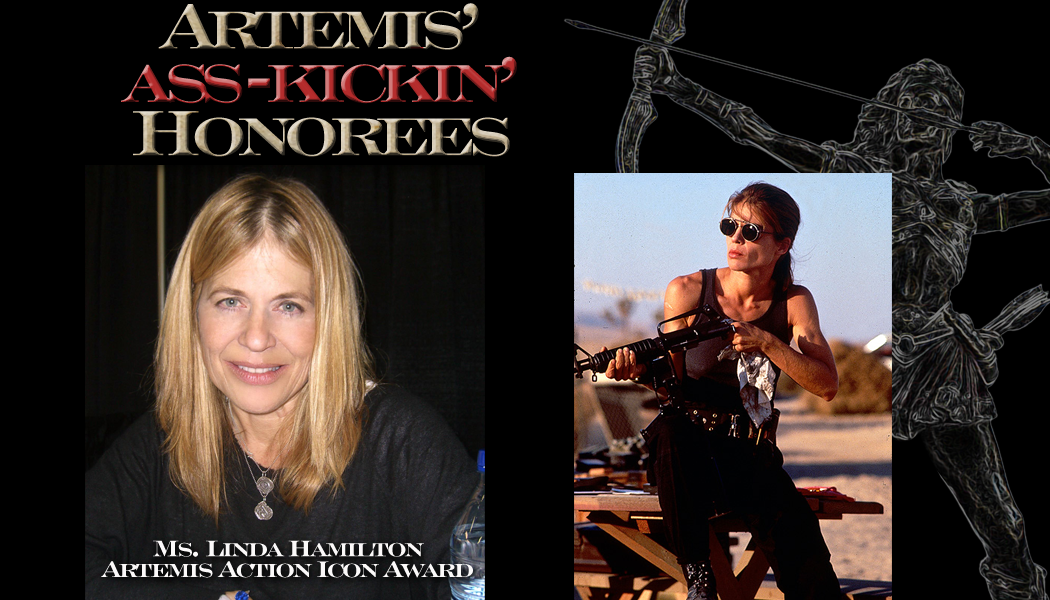 Linda Hamilton Artemis Action Icon Award