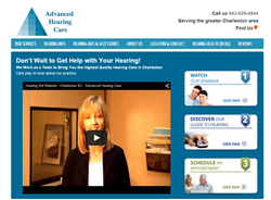 Advanced Hearing Care Website