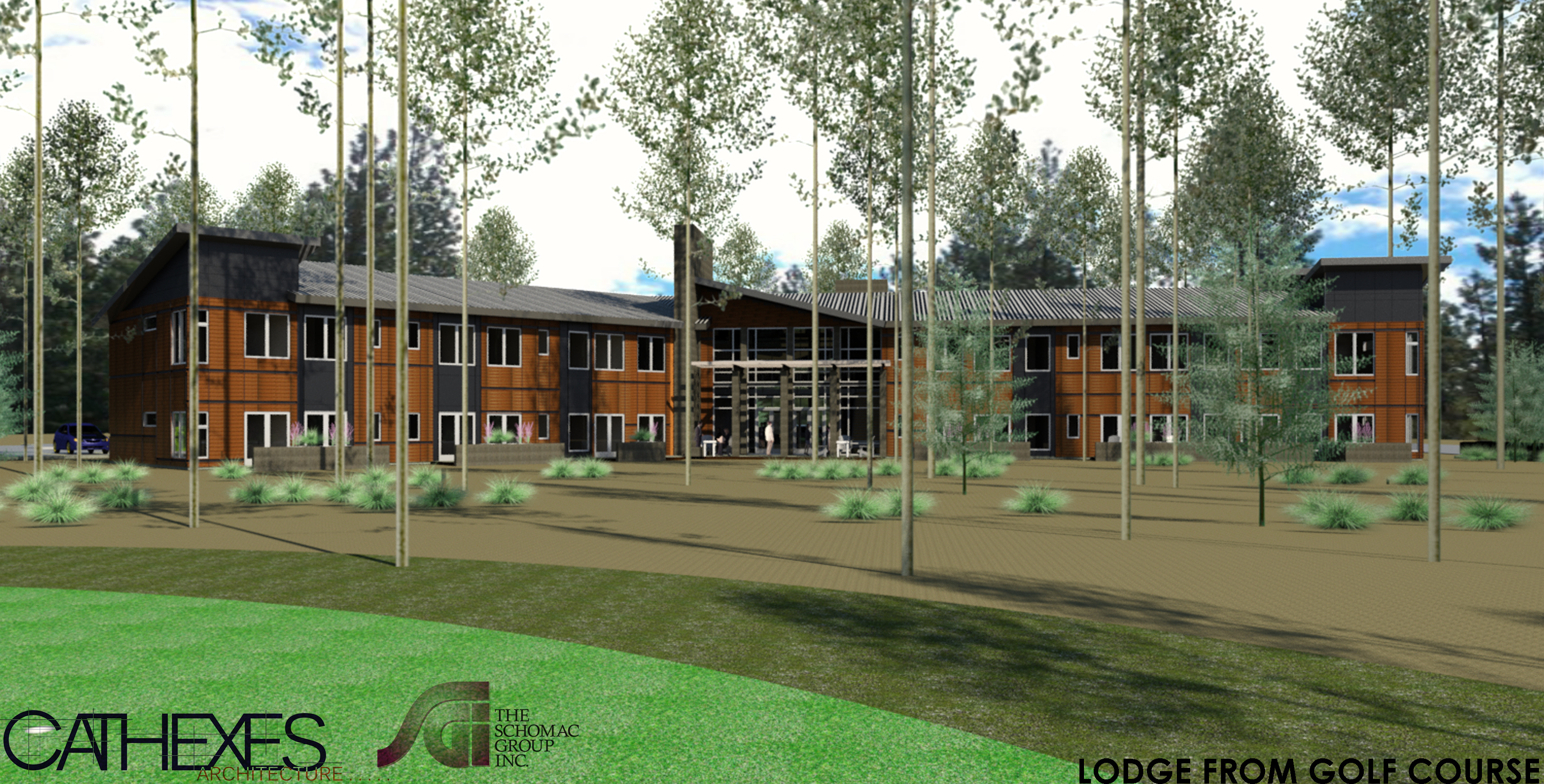 Rendering of Lodge at Nakoma, Golf Course View