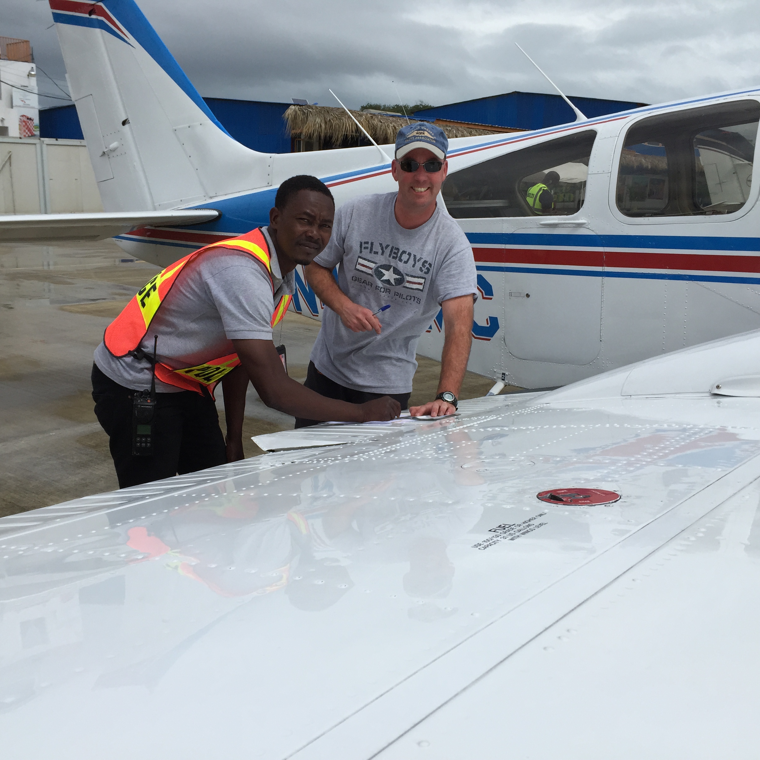 Sam Schoolfield arrives at Cap Haitien with supplies for orphans
