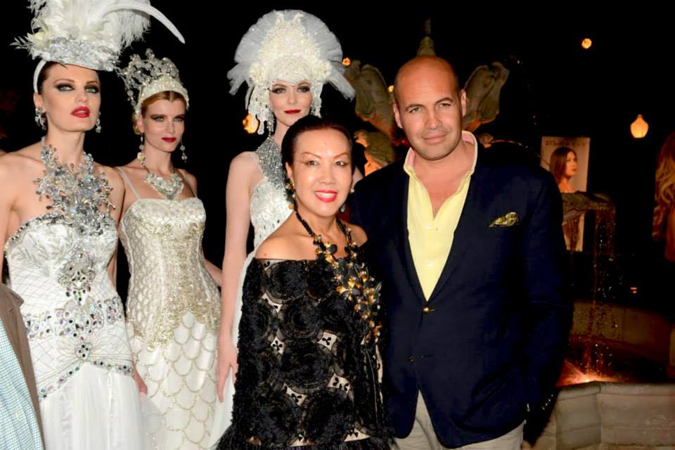 Sue Wong and Actor Billy Zane