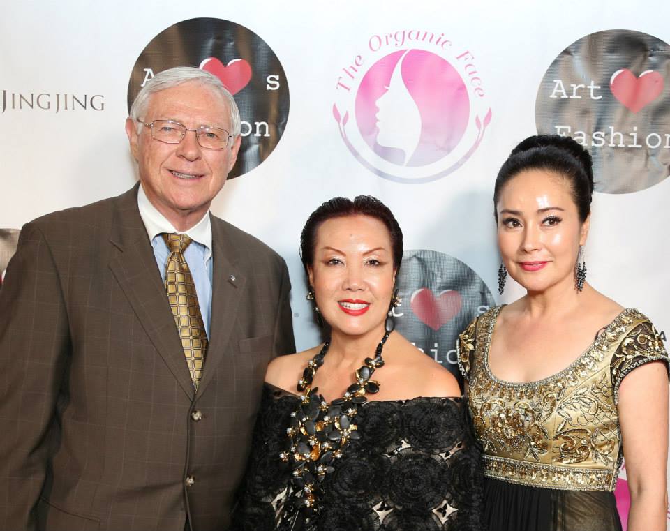 Sue Wong and Los Angeles County Supervisor Mike Antonovich and wife Christine