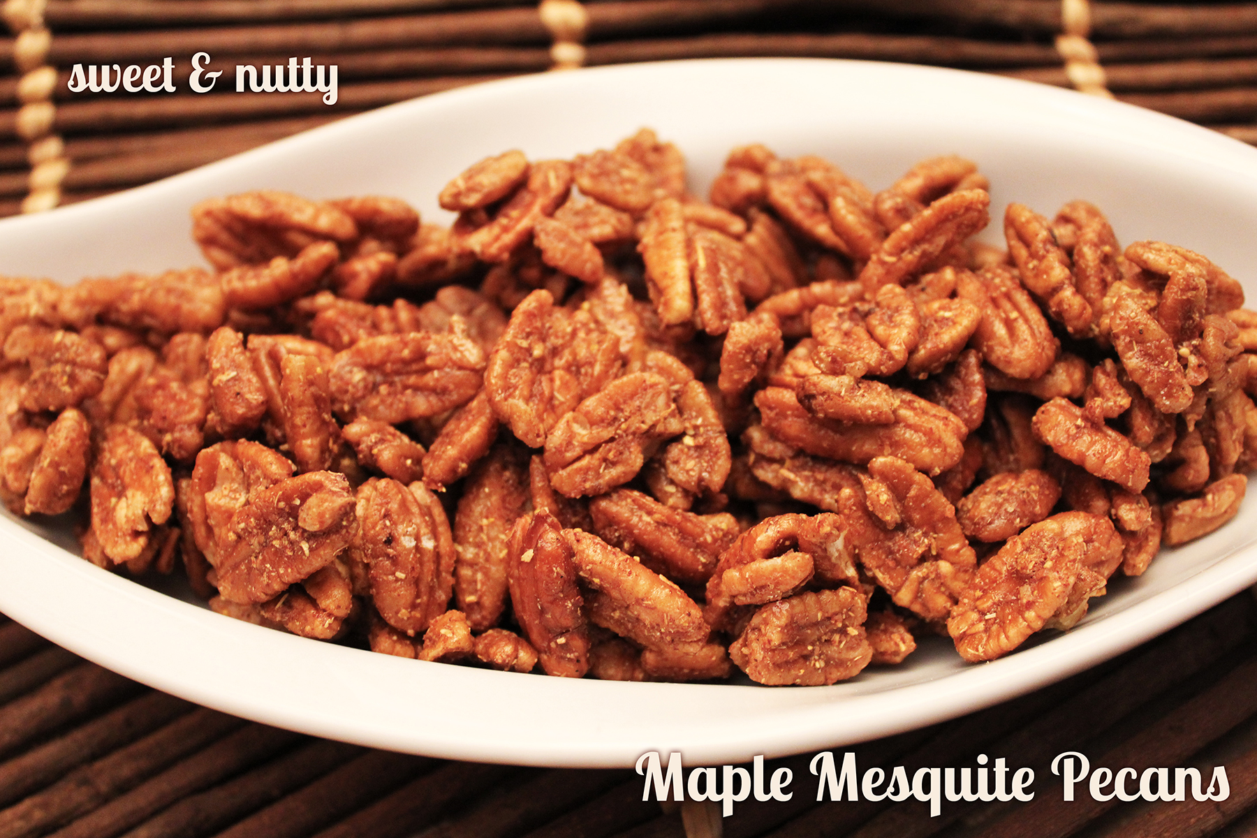 Kraze Foods Maple Mesquite Pecans are sweet and nutty