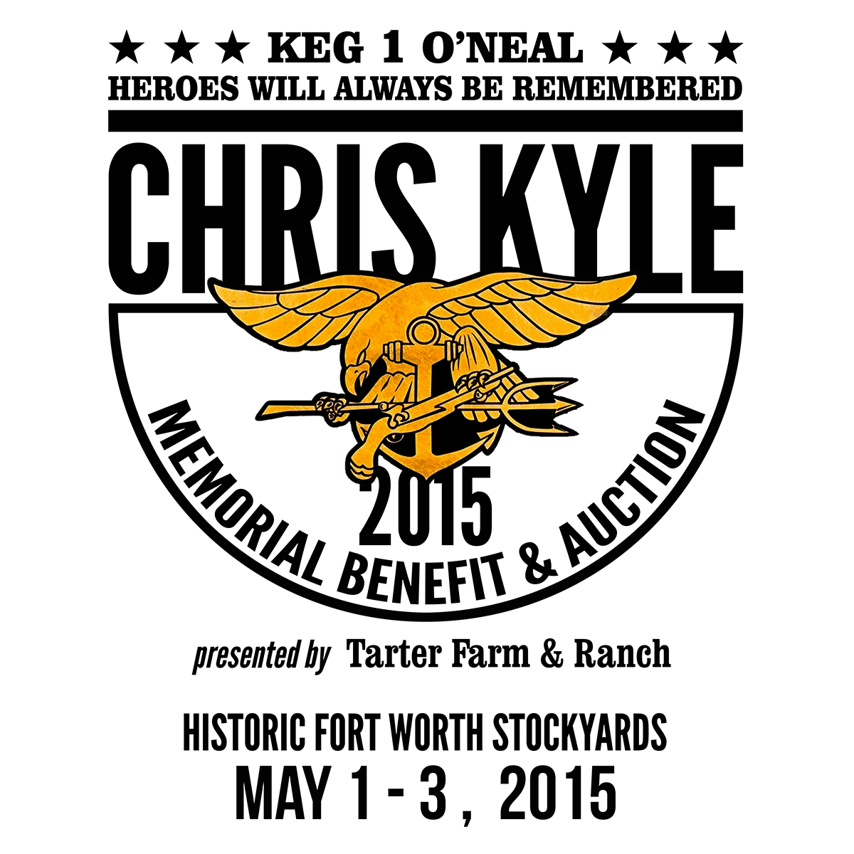 2015 Chris Kyle Memorial Benefit Logo