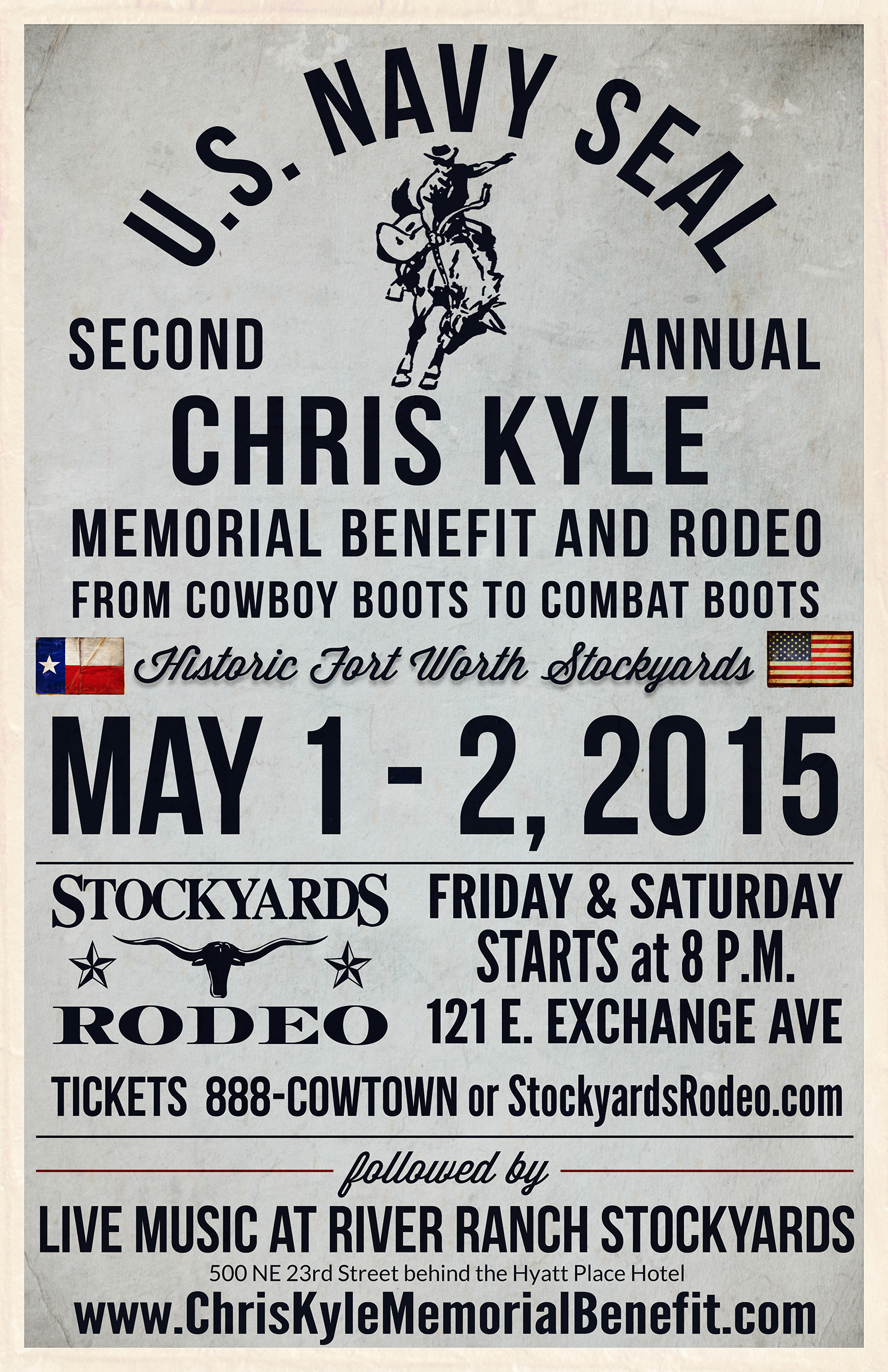 Chris Kyle Memorial Rodeo Poster