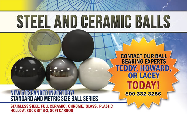 Steel and Ceramic Balls