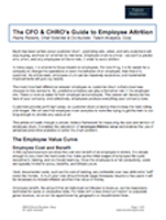 CFO Guide to Employee Attrition from Talent Analytics, Corp.