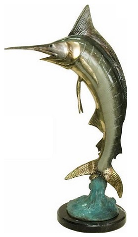 Sword Fish Statue B-W-58474NC from AFD