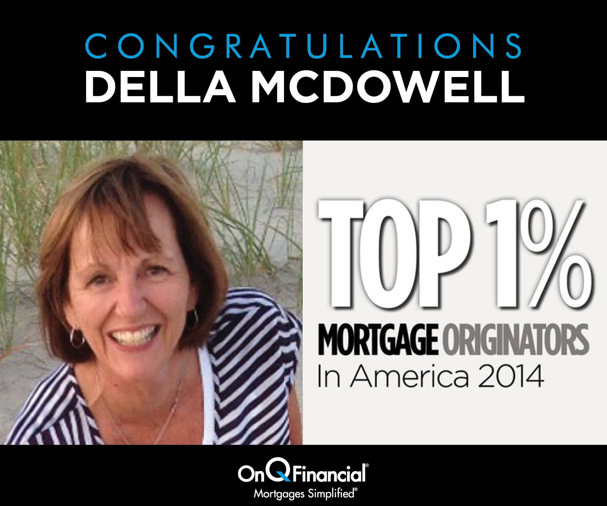 Della McDowell, On Q Financial